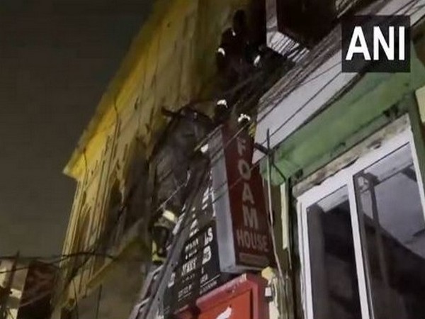 Visuals from the spot from fire incident (Photo/ANI)