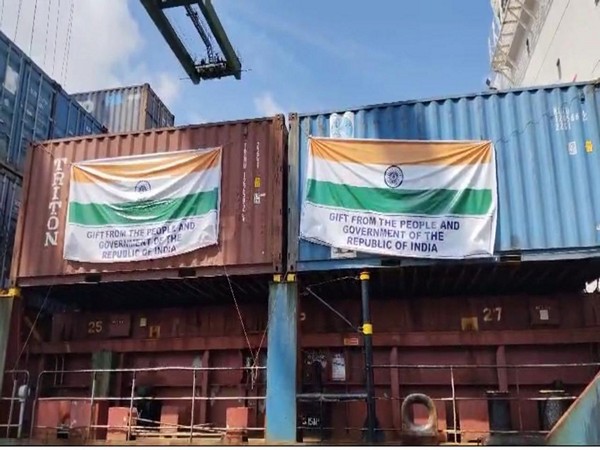 India sends aid to Myanmar (Image: X@MEAIndia)