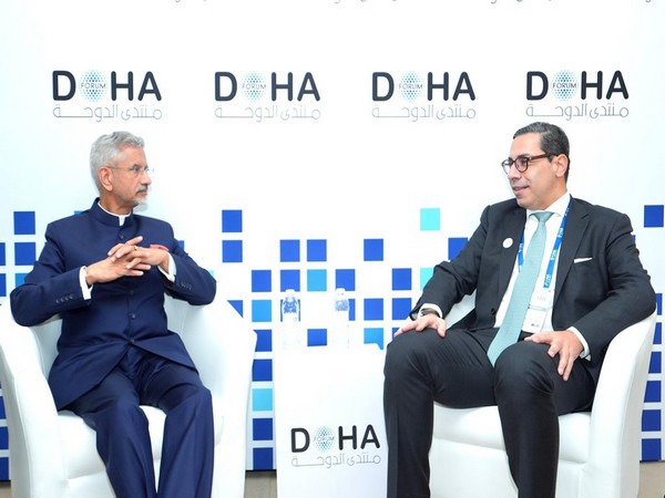 External Affairs Minister S Jaishankar with Minister of Foreign Affairs of Cyprus Constantinos Kombos (Image: @DrSJaishankar)