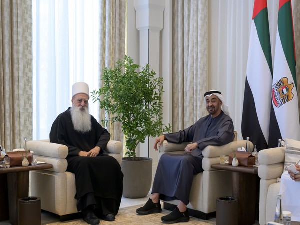 UAE President receives Druze community leader (Image/WAM)