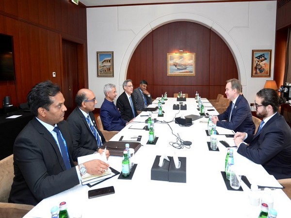  External Affairs Minister S Jaishankar with President and CEO of the World Economic Forum Børge Brende (Image: X@DrSJaishankar)