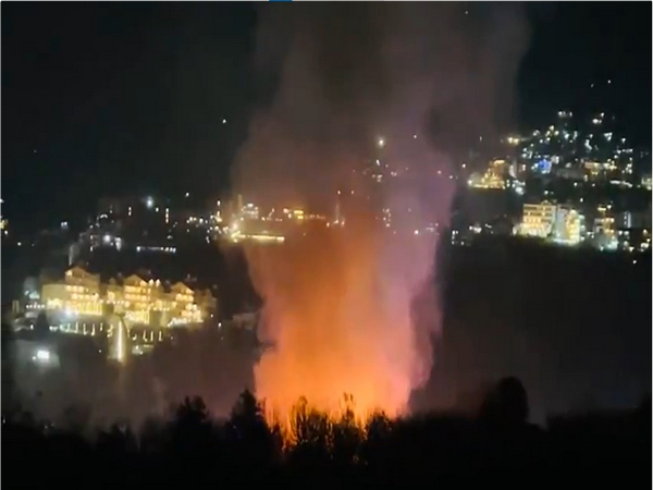 Visuals from the spot (Photo Credit: Manali Police)