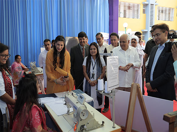 Gujarat CM Bhupendra Patel interacts with female artisans, students (Photo/X@Bhupendrapbjp)