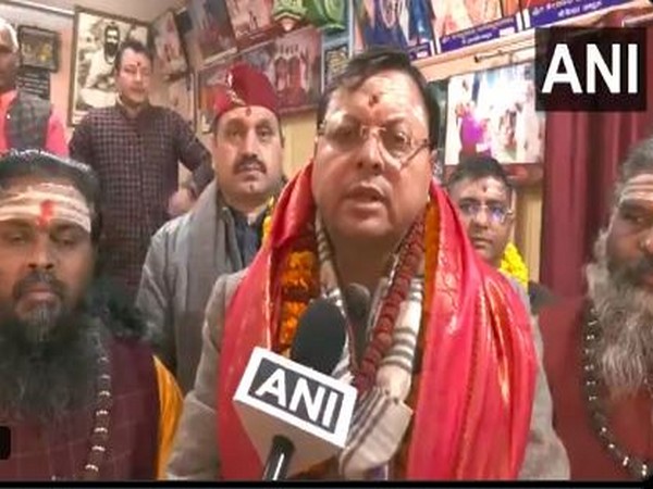 Uttarakhand Chief Minister Pushkar Singh Dhami (Photo/ANI)