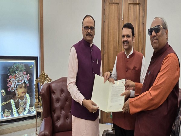 UP government invites Maharashtra CM Devendra Fadnavis to maha Kumbh 2025 (Photo/ANI) 