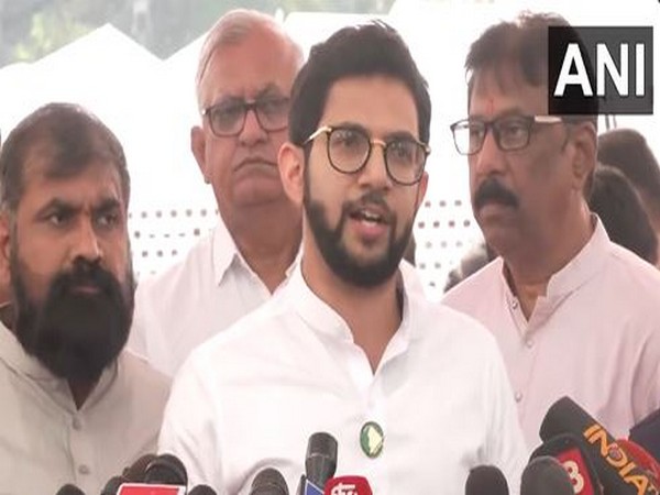 Shiv Sena (UBT) leader Aaditya Thackeray (Photo/ANI)