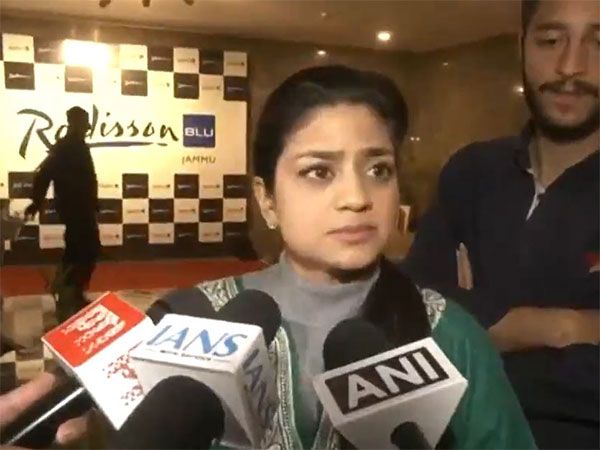 People's Democratic Party (PDP) leader Iltija Mufti. (Photo/ANI)