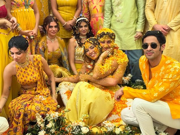 Aaliyah Kashyap, Shane Gregoire haldi ceremony (Image source: Instagram/ @anuragkashyap10)