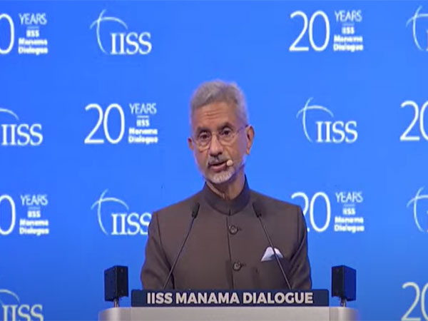 External Affairs Minister S Jaishankar speaks at IISS Manama Dialogue (Image Credit: MEA YouTube)
