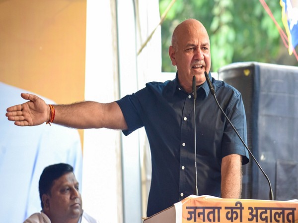 Former Delhi Deputy Chief Minister Manish Sisodia (File Photo/ANI)