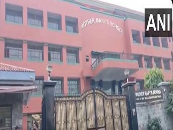  Visuals from outside Mother Mary's School in Mayur Vihar (Photo/ANI)