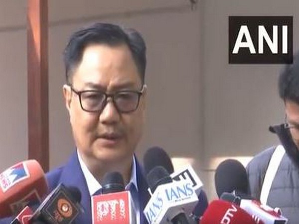 Union Minister of Parliamentary Affairs Kiren Rijiju (Photo/ANI)