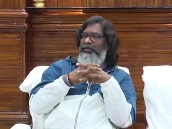 Hemant Sorenin Jharkhand Assembly.(Photo/ANI)