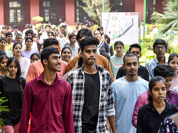 File Photo of Candidates leave after appearing for the Common University Entrance Test (CUET) UG 2024 in New Delhi (Photo/ANI)