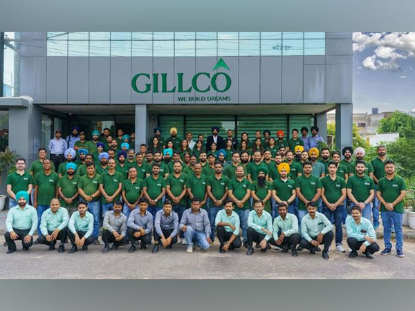 Ranjeet Singh Gill and Tejpreet Singh Gill with the Gillco Team at the Gillco Head Office, Mohali