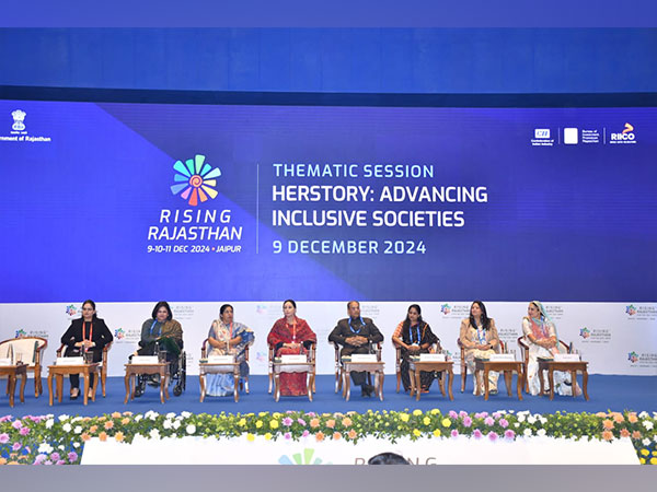 Session themed ‘HerStory: Advancing Inclusive Societies’ focusing women entrepreneurs held at Rising Rajasthan Summit (Image: Organiser)