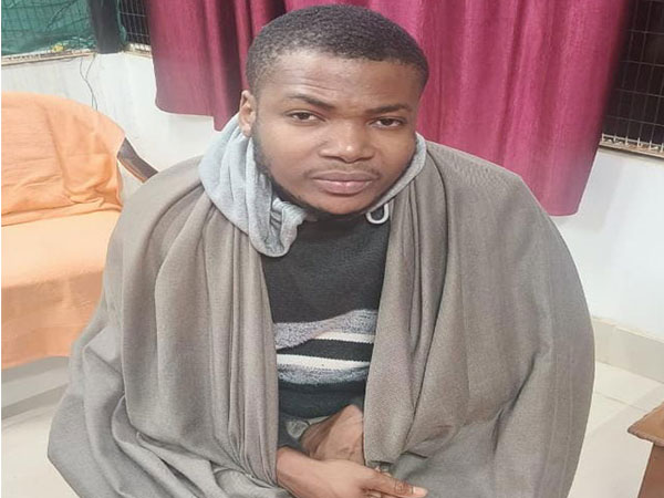 Arrested Nigerian national (Photo/ANI)