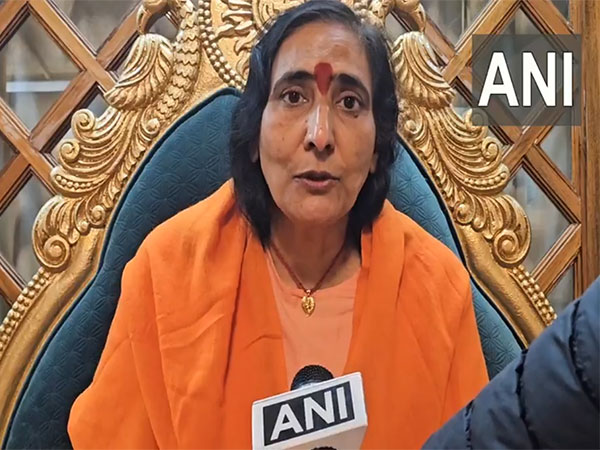 Religious leader Sadhvi Ritambhara (Image/ANI)