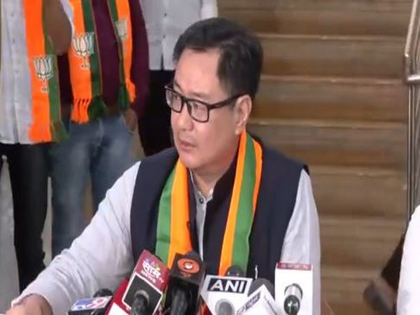 Union Minister Kiren Rijiju (File Photo/ANI)