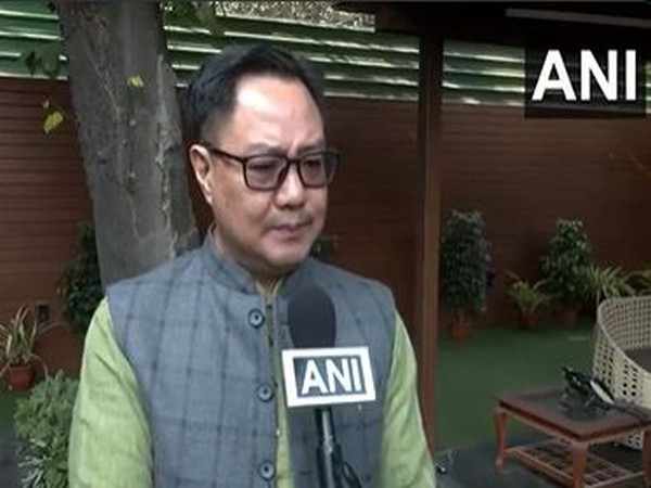 Union Minister of Parliamentary Affairs Kiren Rijiju (Photo/ANI)