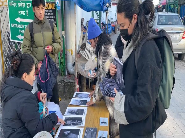 Students for Free Tibet observes World Human Rights Day in Dharamshala (Photo/ANI)