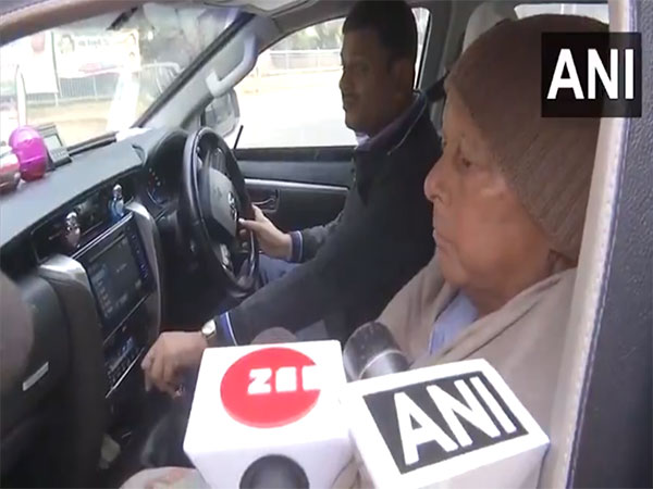 Former Bihar CM and RJD Chief Lalu Yadav (Photo/ANI)