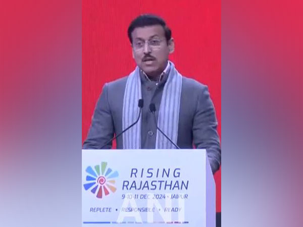Rajyavardhan Singh Rathore, Minister of Youth Affairs and Sports Department of Rajasthan (Photo/ANI)