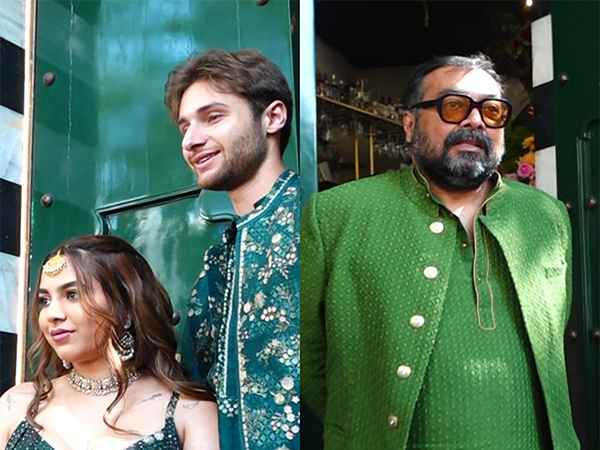 Aaliyah Kashyap, Shane Gregoire, Anurag Kashyap (Image source/ANI)