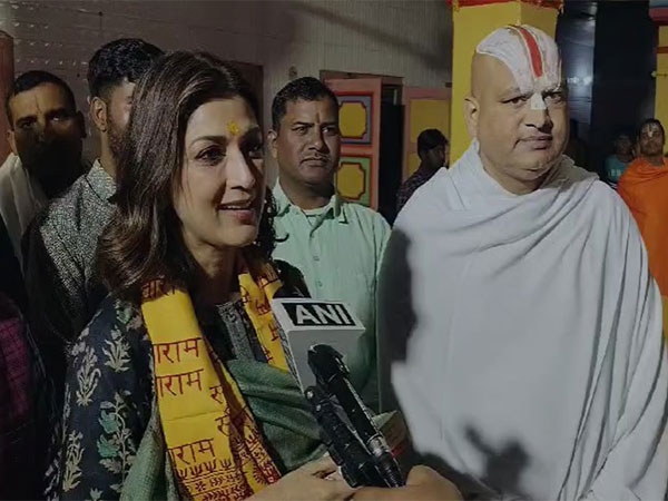  Sonali Bendre (Image source/ANI)