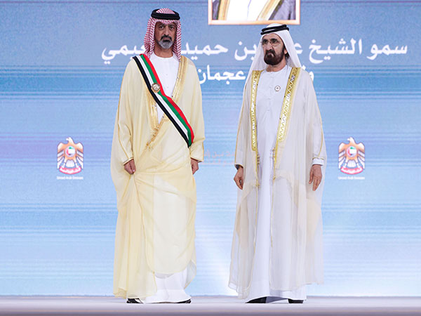 Mohammed bin Rashid Al Maktoum honours the winners of the 2024 Government Excellence Award for their contributions to the UAE’s growth. (Photo: WAM)