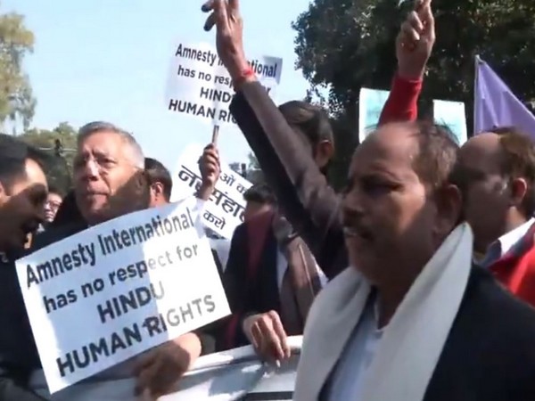 Visuals from the portest site in Delhi. (Photo/ANI)