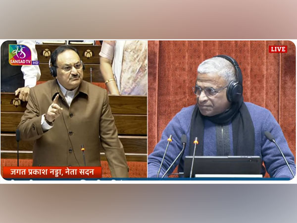 Leader of Rajya Sabha JP Nadda (Photo/ANI)