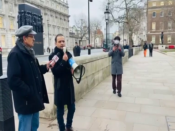 UKPNP at the protest site (Image/UKPNP)