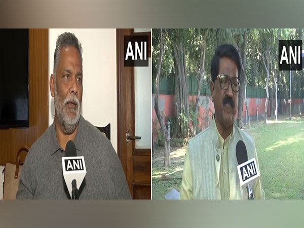 Pappu Yadav (L), Arvind Sawant (Right) (Photo/ANI))