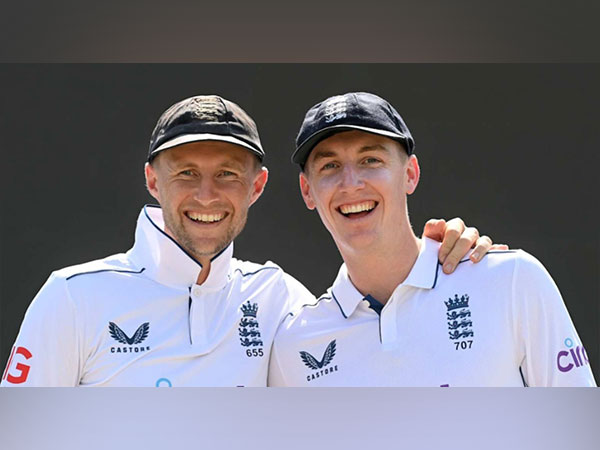 Joe Root and Harry Brook. (Picture: ICC)