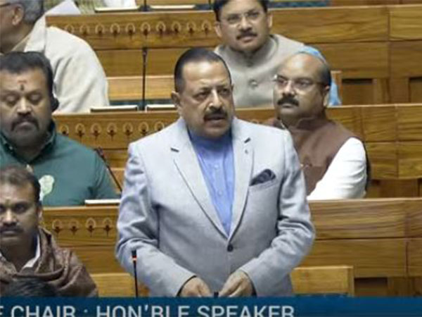 Union Minister of State for Science & Technology and Space, Jitendra Singh (Photo/Sansad TV)
