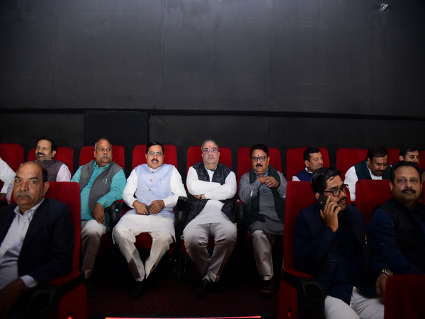 UP BJP President Bhupendra Singh Chaudhary watches 'Sabarmati Report' (Photo/X/@Bhupendraupbjp)
