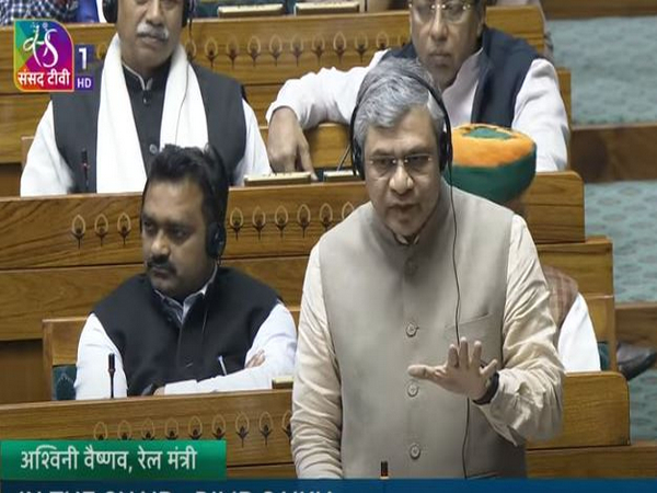 Railways Minister Ashwini Vaishnaw (Image: Sansad TV)