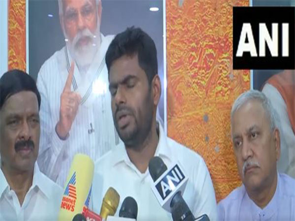 Tamil Nadu BJP President K Annamalai. (Photo/ANI) 