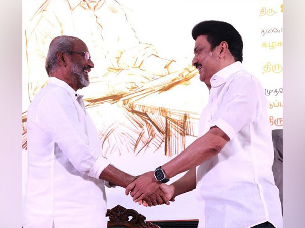 Rajinikanth, CM MK Stalin (Photo/X/@mkstalin)