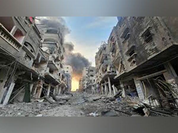 Destroyed buildings in Gaza (Image/Reuters)