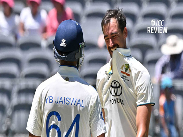 Yashasvi Jaiswal and Mitchell Starc (Photo: ICC)
