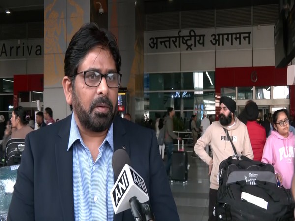 Ravi Bhushan, the first Indian national out of 75 to return from Syria (Image/ANI)