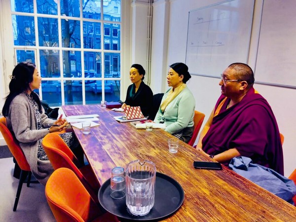 Tibetan delegation meets Dutch officials (Image Credit: Central Tibetan Administration)
