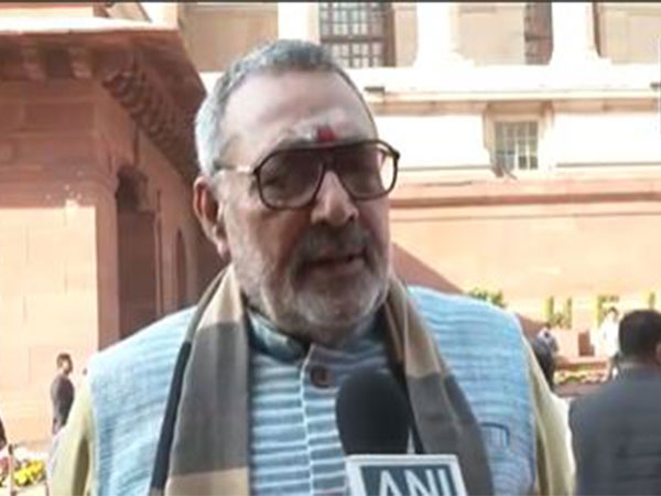 Union Minister Giriraj Singh (Photo/ANI)