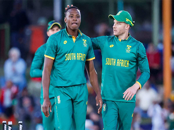 Kagiso Rabada and David Miller. (Photo- ICC website)