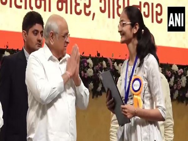 Gujarat CM Patel handed over appointment letters to 581 selected candidates (Photo/ANI)