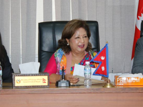Nepali Foreign Minister Dr Arzu Rana Deuba (Photo/@MofaNepal)