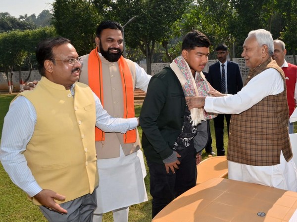 Bihar CM Nitish Kumar honours young cricketing sensation Vaibhav ...