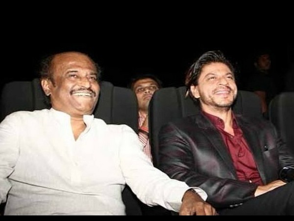Actor Shah Rukh Khan and Rajinikanth (Image Source: Instagram/@iamsrk)